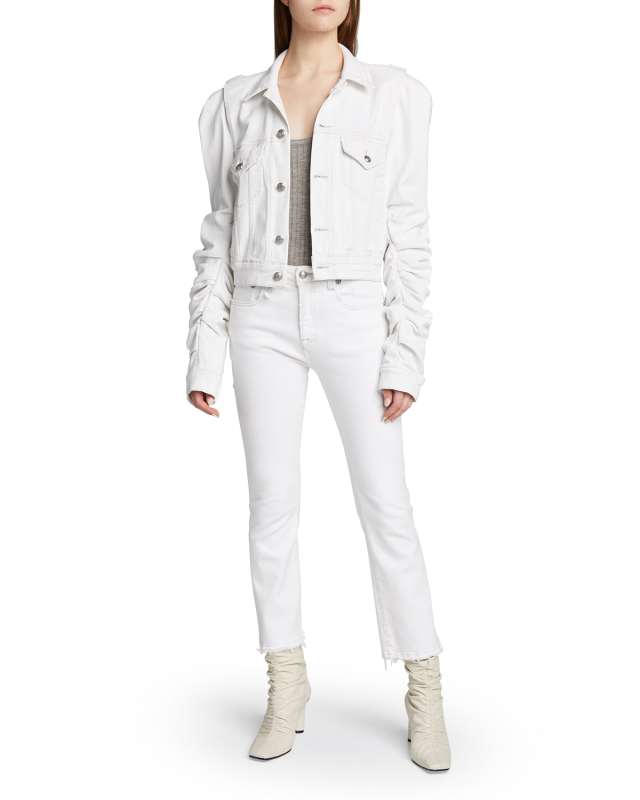 Kick Fit Cropped Flared Jeans